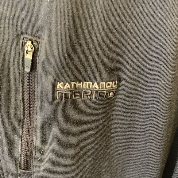 Kathmandu merino wool zip up lightweight jacket size 2XL - Picture 2 of 9